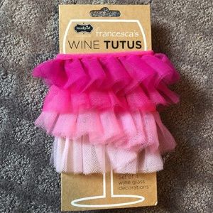 Wine glass decorations